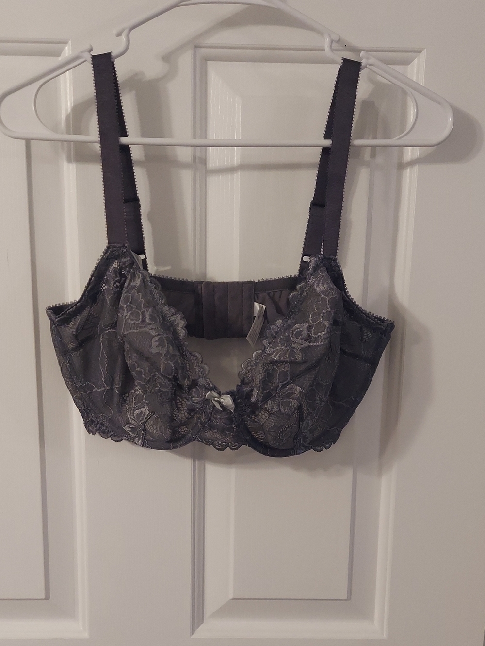 Apt. 9 Charcoal Lace Underwire Bra